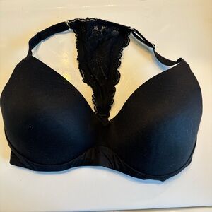 Aerie Black Lace Detail Bra